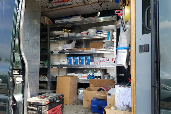 Inside Our Route Truck