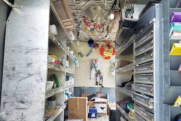 Inside Our Route Truck